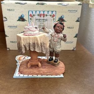 NWT ENESCO 1992 Miss Martha’s Collection MEGAN, “My Birthday Cake” 321567.